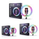 MJ33 RGB Ring Light with Tripod