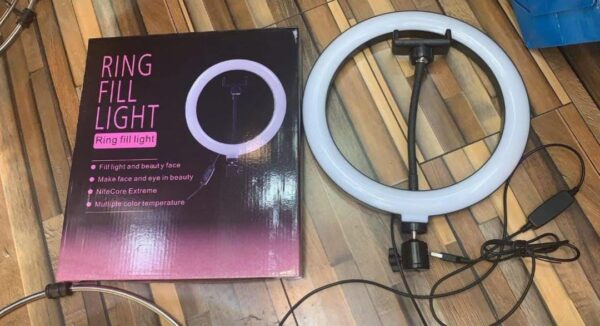 Portable 26cm Ring Light for Vlogging