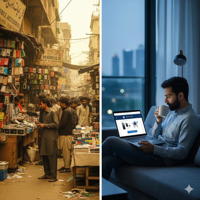 Why e-commerce is safer than offline stores for buying Mobile Accessories in Pakistan