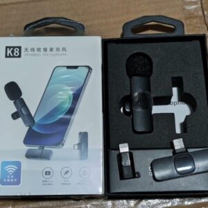 K8 Wireless Plug-and-Play Collar Microphone